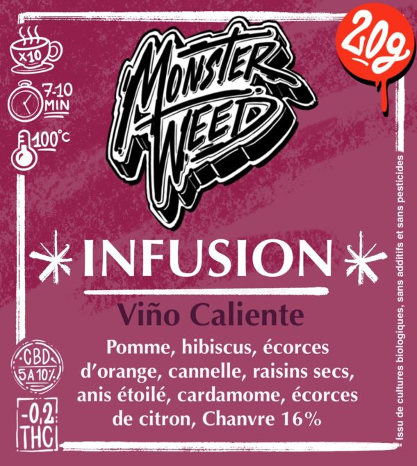 infusion cbd vino caliente