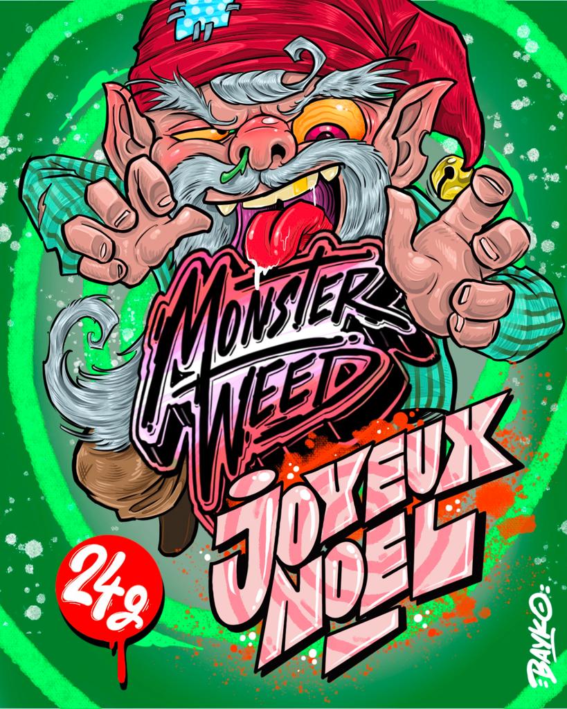 calendrier de l'avent 2022 monster weed